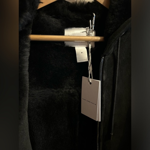 The Arrivals Shearling Leather Parka - Picture 3 of 7